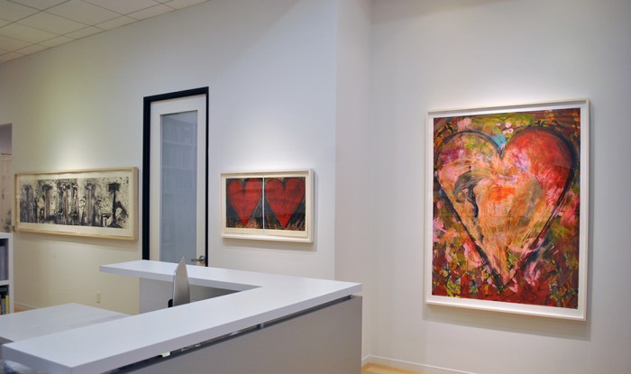 Jim Dine A Retrospective - Exhibition at Jonathan Novak Contemporary Art