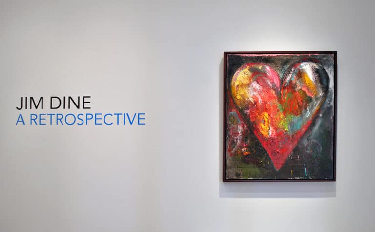 Jim Dine A Retrospective - Exhibition at Jonathan Novak Contemporary Art