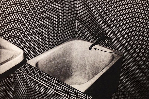 Daido Moriyama Black and White Photography of Bathroom